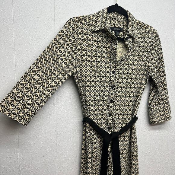 Express Career Workwear Business Feminine Old Money Refined Womens Dress Size 4 - Picture 7 of 13